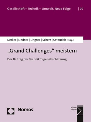 cover image of "Grand Challenges" meistern